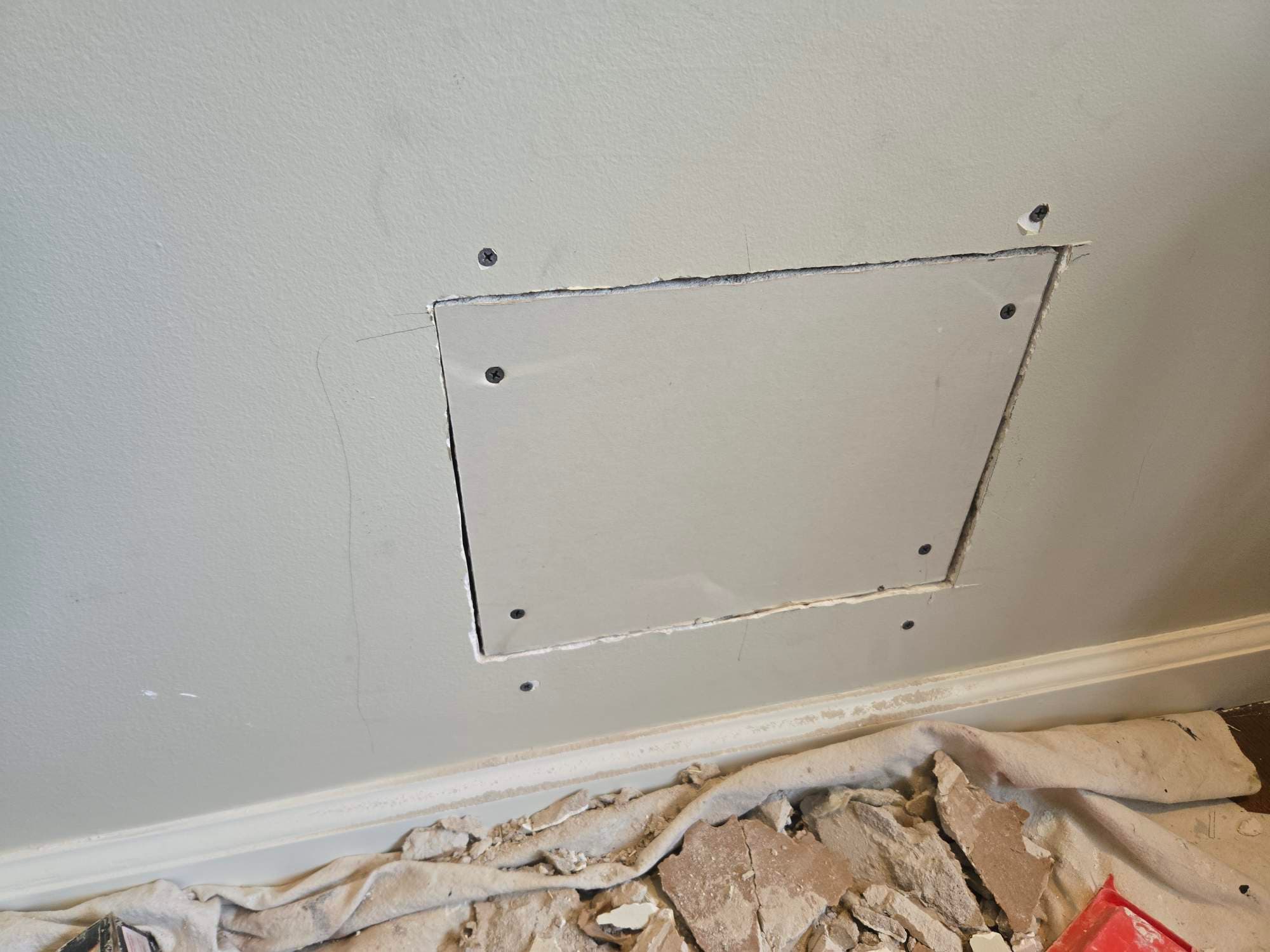 Project Seamless Wall Repair After Pipe Leak image