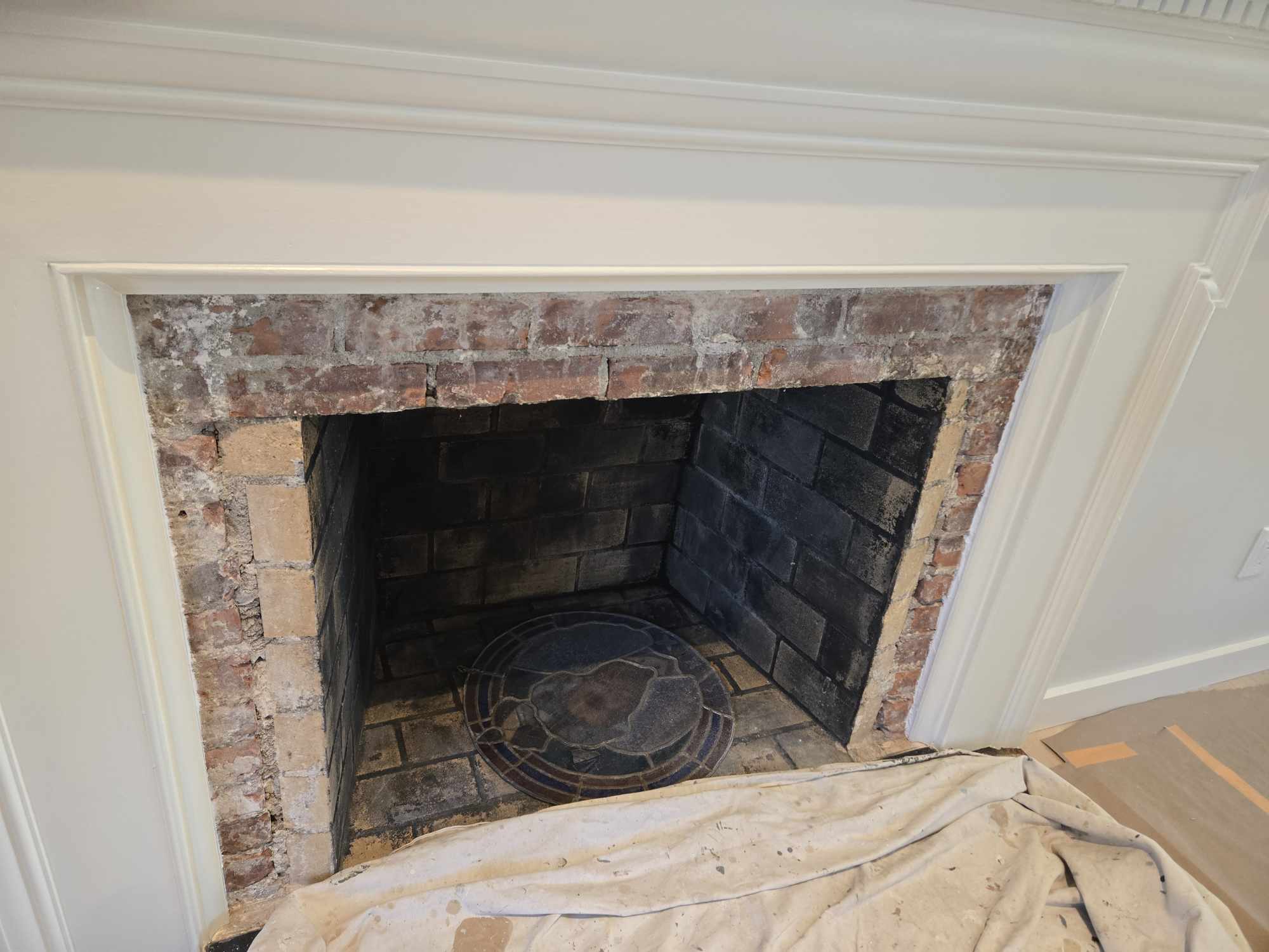 Brick Fireplace Revival by Brushworks image